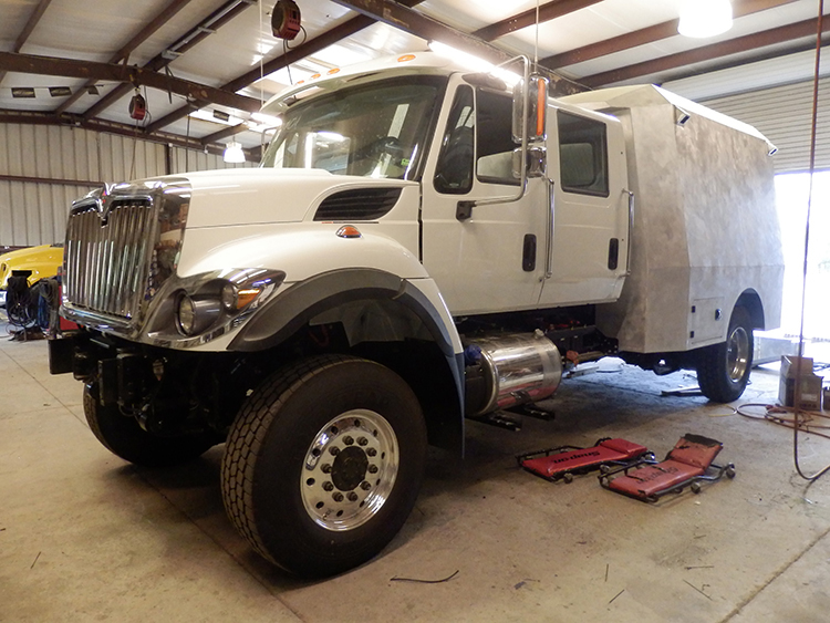 Dive Truck in Progress! F650 Supertrucks
