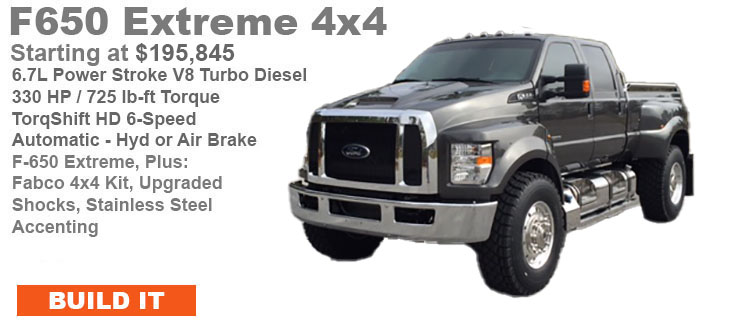 Build your own customized F650 Extreme 4x4!