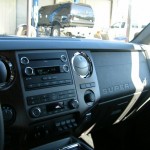 F650 Six-Door Ford, interior front passenger's side door