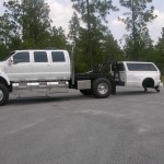 Big, bad ass pickup with removable bed